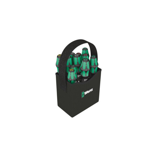 Wera 05004313001 11 Piece 2go 300 Kraftform Plus Screwdriver Set