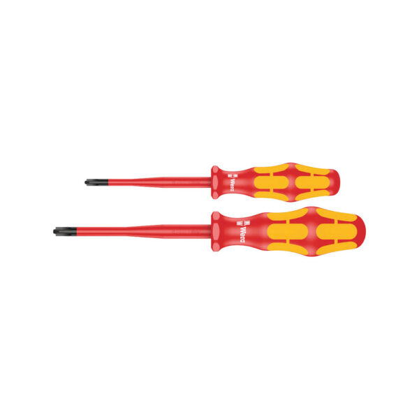 Wera 05006470001 165 iS PZ/S #1 & #2 Kraftform Plus Screwdriver Set 2 Piece