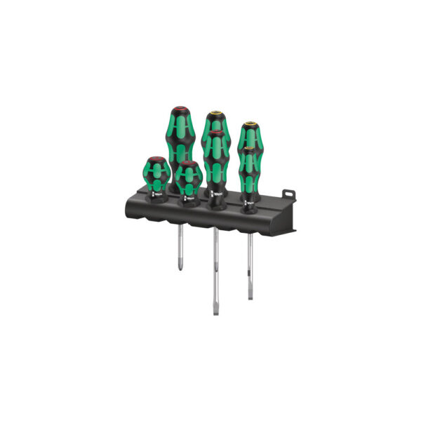 Wera 05008900001 7 Piece 300 Kraftform Plus Mix 1 Screwdriver Set