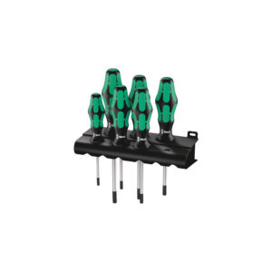 Wera 05028062001 6 Piece 367 Kraftform Plus Torx Screwdriver Set