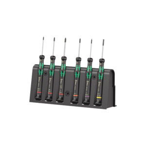 Wera 05030181001 6 Piece 2050 Kraftform Micro Screwdriver Set