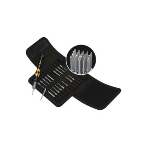 Wera 05073671001 20 Piece 20 ESD 1 Kraftform Kompakt Micro Bitholding Screwdriver Set
