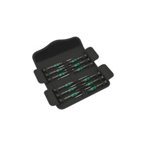 Wera 05073675001 12 Piece Universal 1 Kraftform Micro Screwdriver Set