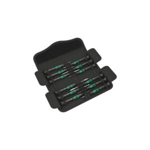 Wera 05073677001 12 Piece Electronics 1 Kraftform Micro Screwdriver Set