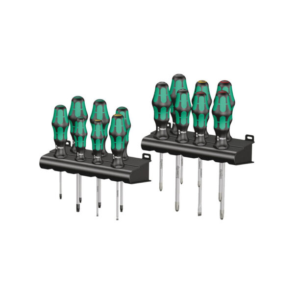 Wera 05105630001 14 Piece Big Pack 300 Kraftform Plus Screwdriver Set