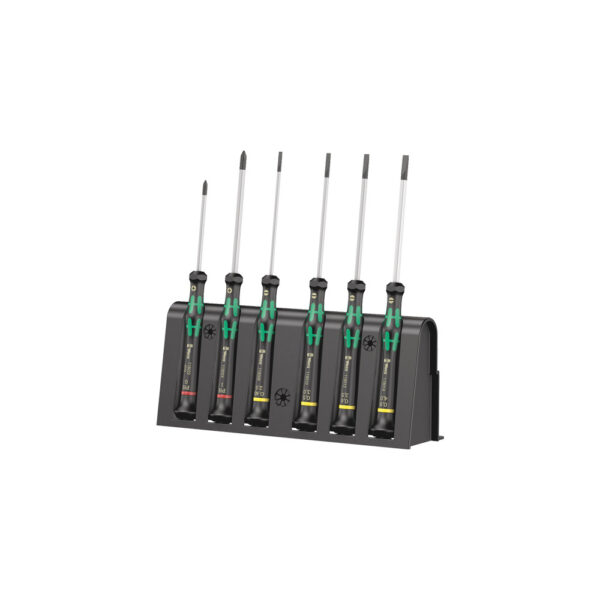 Wera 05118152001 6 Piece 2035 B Kraftform Micro Screwdriver Set