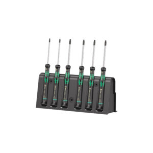 Wera 05118154001 6 Piece 2067 Kraftform Micro Torx BO Screwdriver Set
