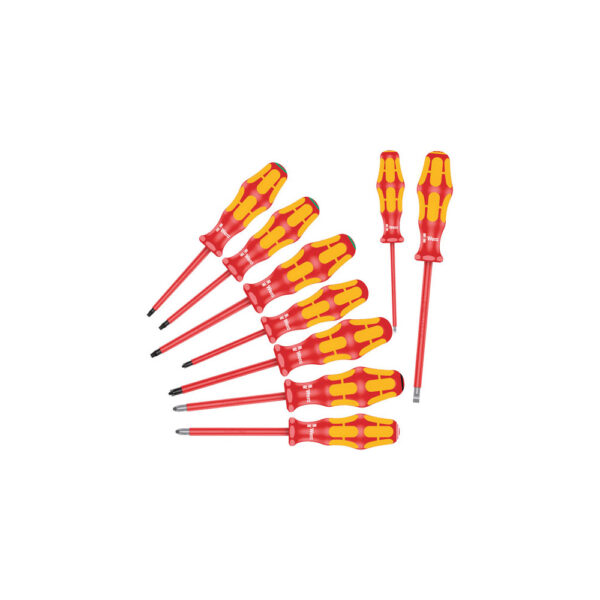 Wera 05133355001 160 i, 162 i & 167 i Kraftform Plus Screwdriver Set 9 Piece