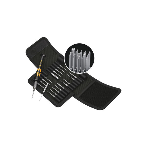 Wera 05135973001 21 Piece 21 ESD 1 Kraftform Kompakt Micro Bitholding Screwdriver Set