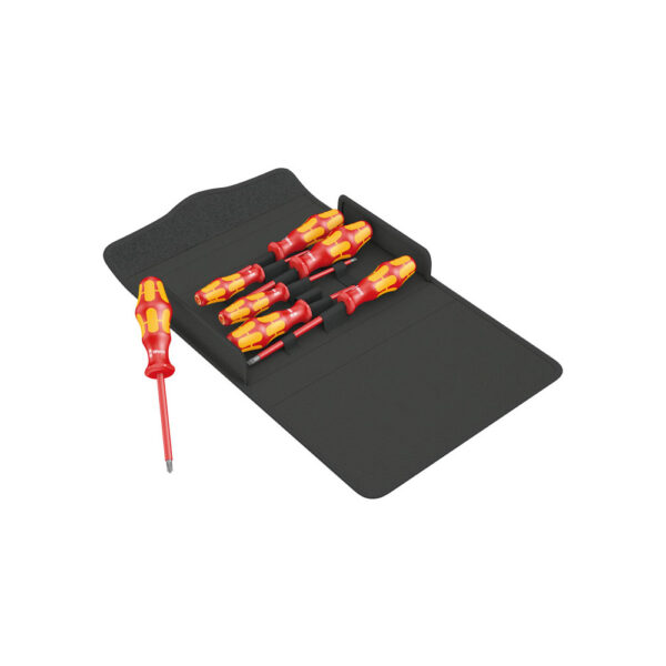 Wera 05136019001 100 i Set 1 Kraftform Plus Screwdriver Set 7 Piece
