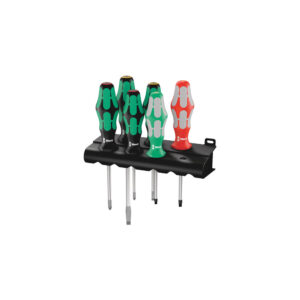 Wera 05347778001 6 Piece 334/368 Kraftform Plus Screwdriver Set