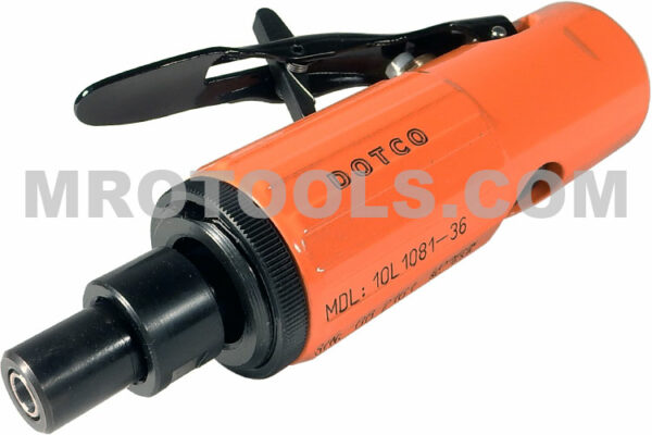 Dotco Inline Grinder 10-10 10L1081-36, Rear Exhaust, 1/4'' Collet