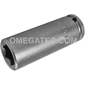 Apex 10MM21 10mm 6-Point Long Impact Socket, 1/4'' Square Drive