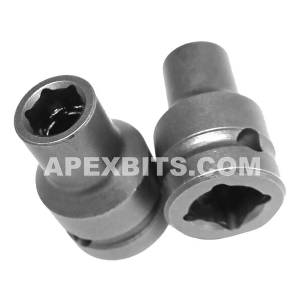 Apex 10MM45 10mm 6-Point Standard Impact Socket, Thin Wall, 1/2'' Square Drive