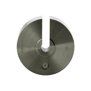 Mountz 110041 Weight Stainless Steel Slotted 5 lb (Class F)