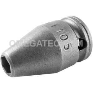 Apex 1105 5/32'' 6-Point Standard Impact Socket, 1/4'' Square Drive