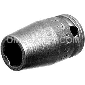 Apex 1108 1/4'' 6-Point Standard Impact Socket, 1/4'' Square Drive