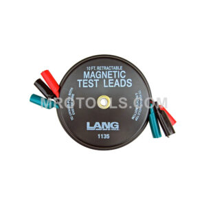 Lang 1135 Magnetic Retractable Test Leads- 3 Leads X 10 feet