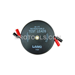 Lang 1137 Retractable Test Leads - 2 Leads X 30 Feet