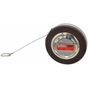 Lufkin 120PN 3/8'' x 20' Artisan Diameter Nubian Long Blade Tape Measure