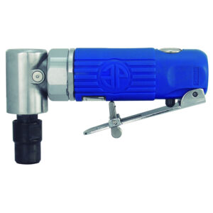 1240 Astro Pneumatic Blue Composite Body 1/4'' 90 Degree Angle Die Grinder Front Exhaust - 20,000RPM