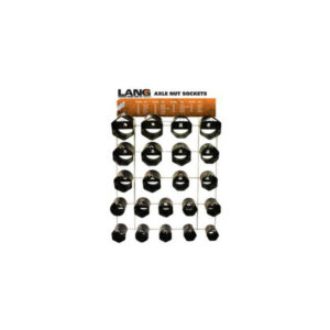 Lang 1291 22 Piece Axle Nut Display