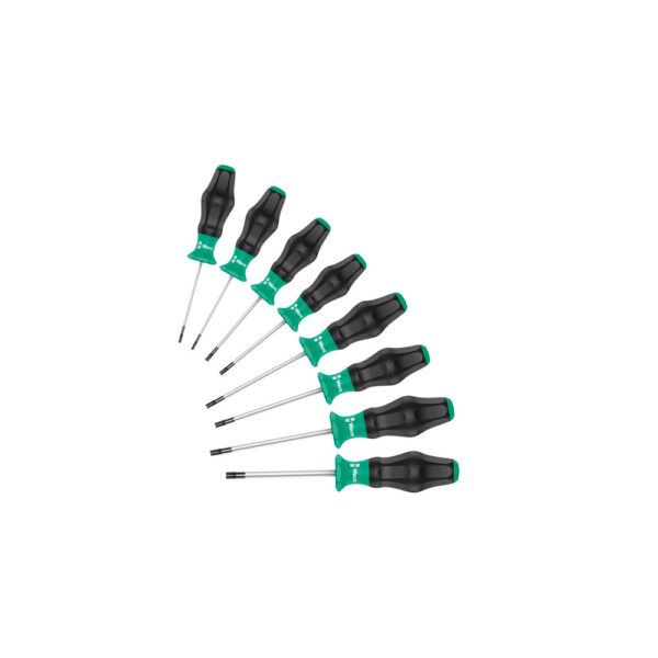 Wera 05345255001 8 Piece 1367/8 Kraftform Plus Torx Screwdriver Set