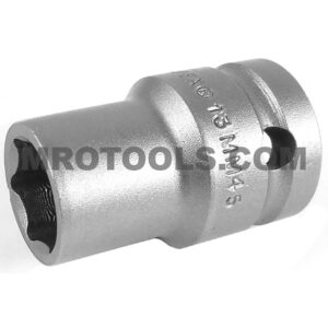 Apex 13MM45 13mm 6-Point Standard Impact Socket, Thin Wall, 1/2'' Square Drive