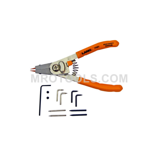 Lang 1421 Quick Switch Pliers With Adjustable Stop And Tip Kit