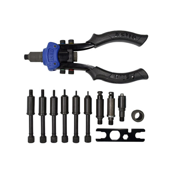 1453 Astro Pneumatic Combination Rivet Nut And Pop Rivet Setter Kit