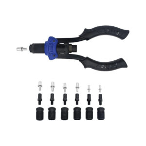 1455 Astro Pneumatic Hand Rivet Stud Setter Kit  Metric & SAE W/ Rivet Studs