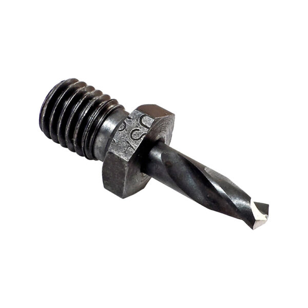 1464HSST High Speed Steel, 7/32'', Stub Length 1/4-28 Threaded Shank Adapter Drills, NAS965-B