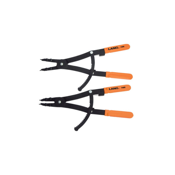 Lang 1487 2 Piece Heavy Duty Snap Ring Pliers Set