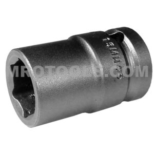 Apex 15MM45 15mm 6-Point Standard Impact Socket, Thin Wall, 1/2'' Square Drive
