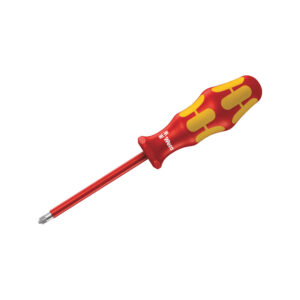 Wera 05006191001 165 i PZ/S VDE Kraftform Plus Insulated Pozidriv/Slotted PlusMinus Screwdriver
