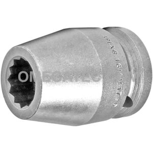 Apex 16MM17-D 16mm 12-Point Standard Impact Socket, 3/4'' Square Drive
