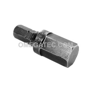 Apex 185-10MM 10mm Socket Head Metric Insert Bits, 1/4'' Hex Drive