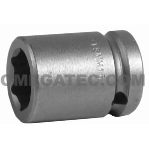 Apex 18MM15 18mm 6-Point Standard Impact Socket, 1/2'' Square Drive