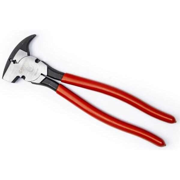 193410CVNN-05 Crescent 10'' Dipped Handle Heavy-Duty Solid Joint Fence Tool Pliers