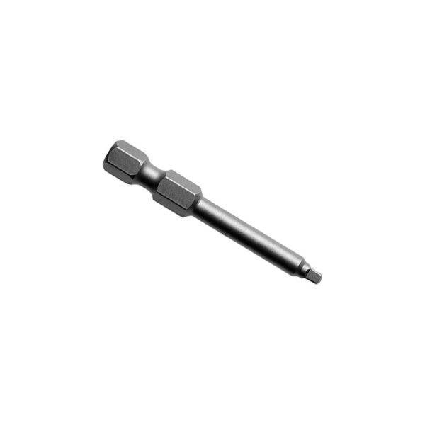 Apex 1950-0X #0 Square Recess Turned Body Power Drive Bits, 1/4'' Hex Drive