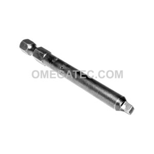 Apex 1951-2X #2 Square Recess Turned Body Power Drive Bits, 1/4'' Hex Drive