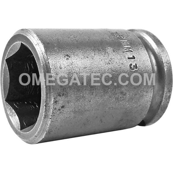 Apex 19MM13 19mm 6-Point Short Impact Socket, 3/8'' Square Drive