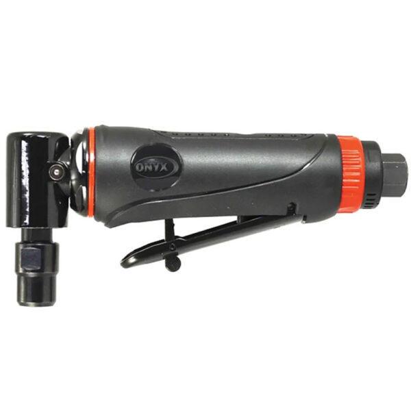 204 Astro Pneumatic ONYX Composite Body 1/4'' 90 Degree Angle Die Grinder - 20,000RPM - Rear Exhaust
