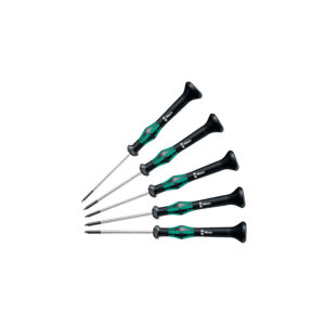 Wera 05345275001 5 Piece 2052/5 Kraftform Micro Hexagon Screwdriver Set