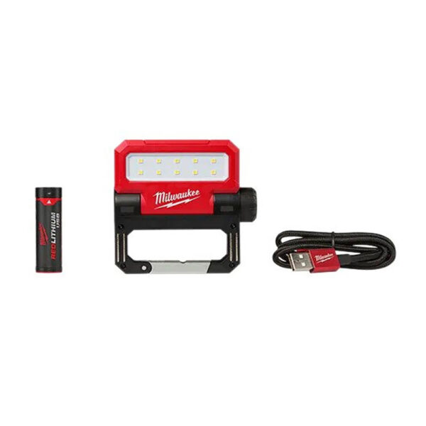 2114-21 Milwaukee USB Rechargeable ROVER Pivoting Flood Light