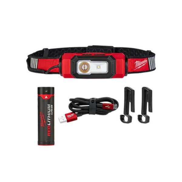 2116-21 Milwaukee USB Rechargeable BEACON Hard Hat Light