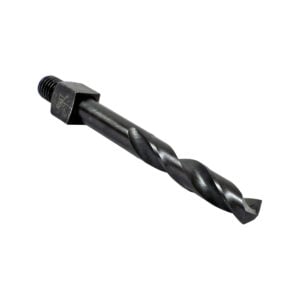 #21COLO Cobalt, Long Length 1/4-28 Threaded Shank Adapter Drills, Size: #21, NAS965-D