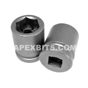 Apex 21MM15 21mm 6-Point Standard Impact Socket, 1/2'' Square Drive