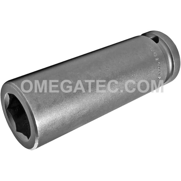 Apex 21MM57 21mm 6-Point Extra Long Impact Socket, Thin Wall, 3/4'' Square Drive