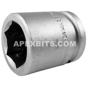 Apex 22MM15 22mm 6-Point Standard Impact Socket, 1/2'' Square Drive